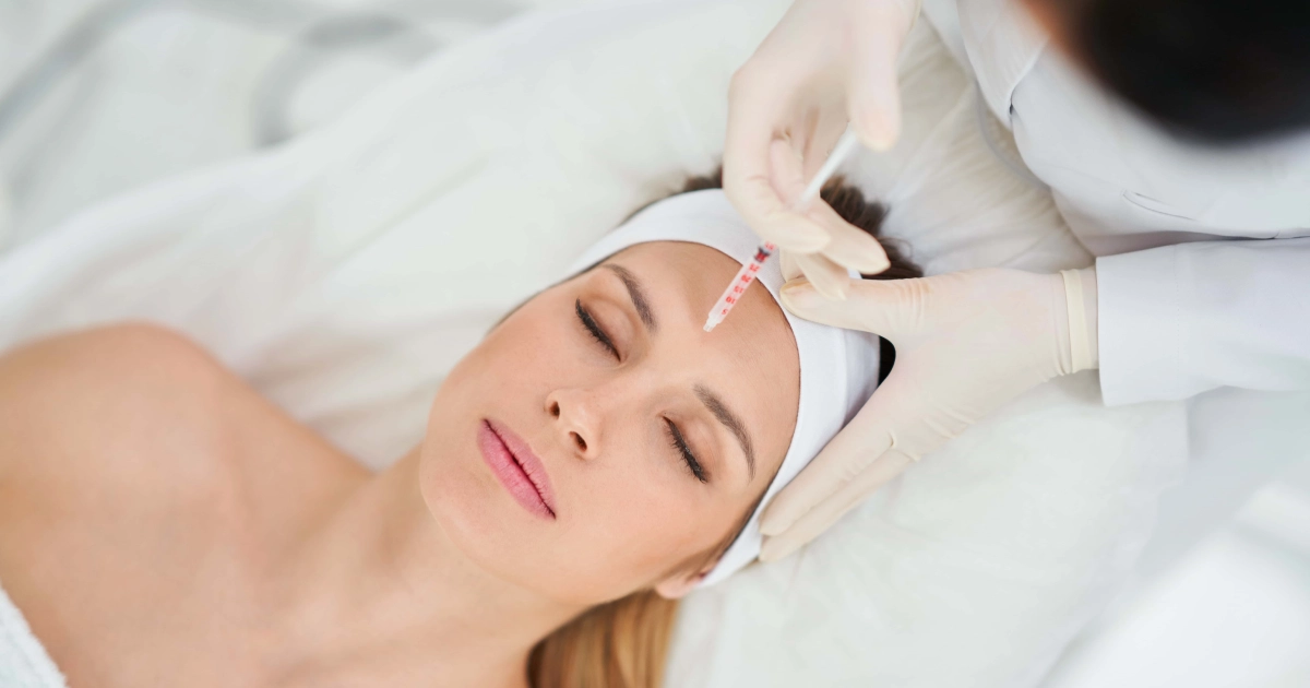 Cheeky Medspa client experiencing serene natural aesthetic care in Alaska
